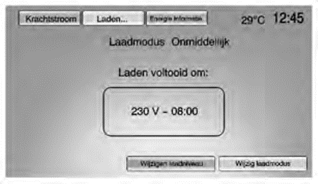 Status oplaadmodus