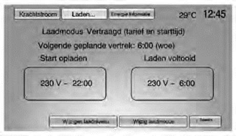 Status oplaadmodus