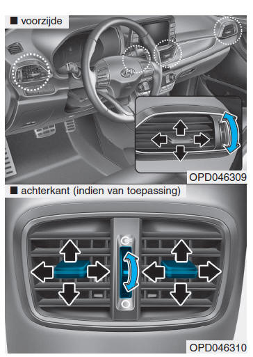 Automatisch verwarmingsen ventilatiesysteem