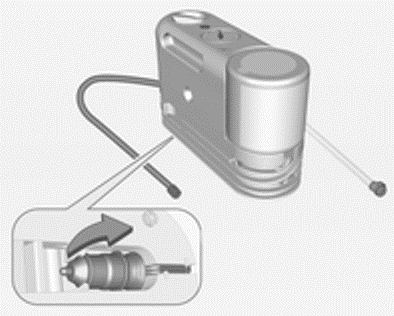 Bandenreparatieset gebruiken