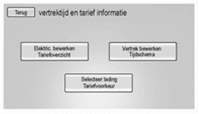 Oplaadtarief selecteren