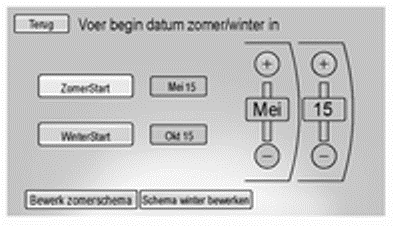 Stroomtarievenschema selecteren